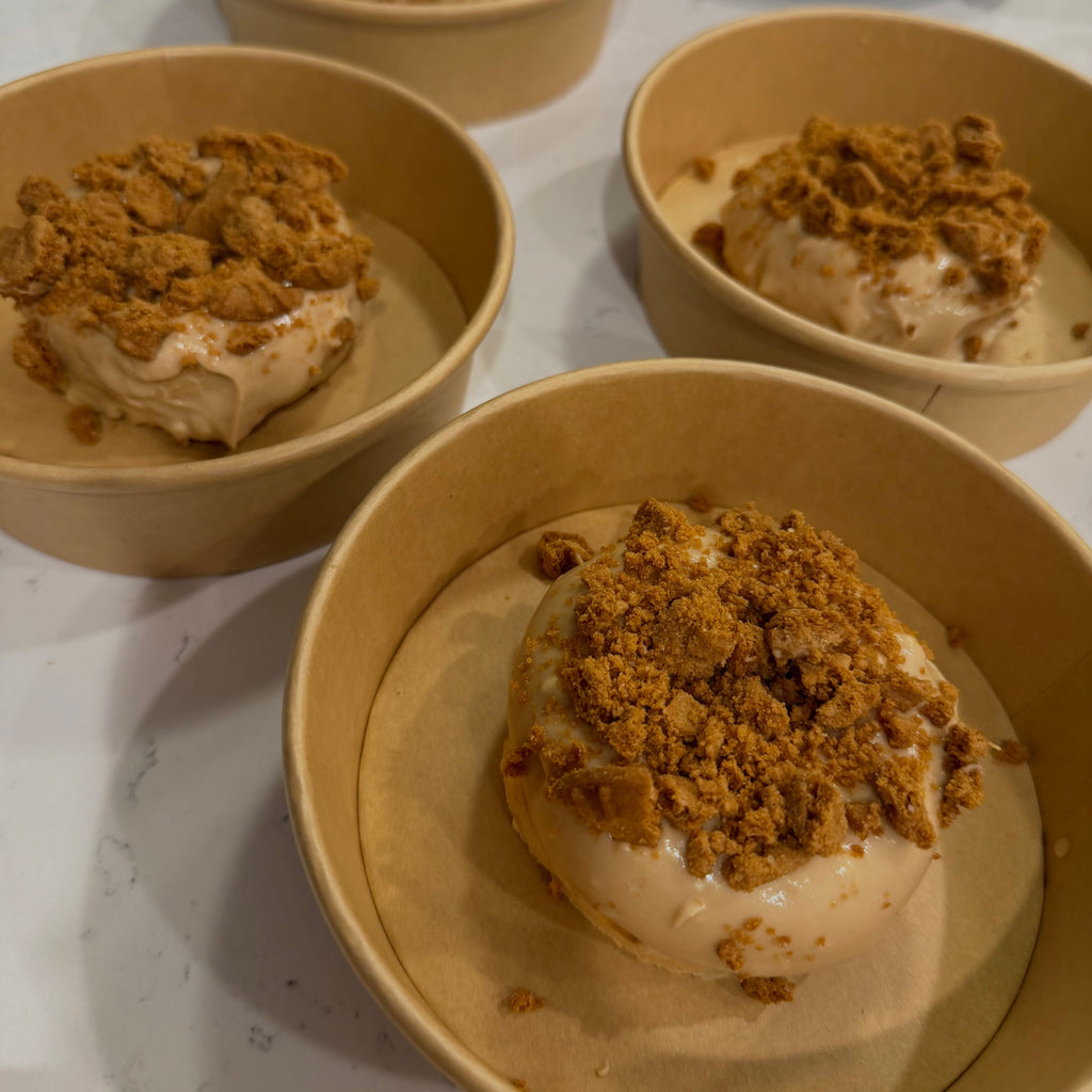 Biscoff Protein Donut