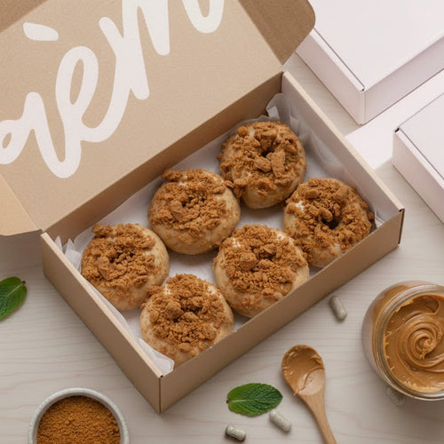 Biscoff Protein Donut