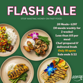 FLASH SALE • 20 Meals for $297 🔥