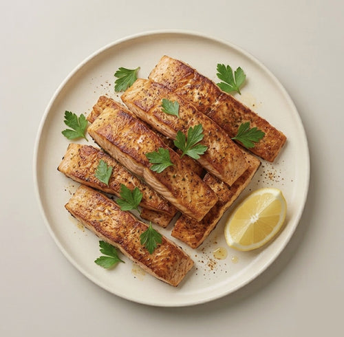 Bulk Salmon — 32 oz of seared wild-caught salmon fillets