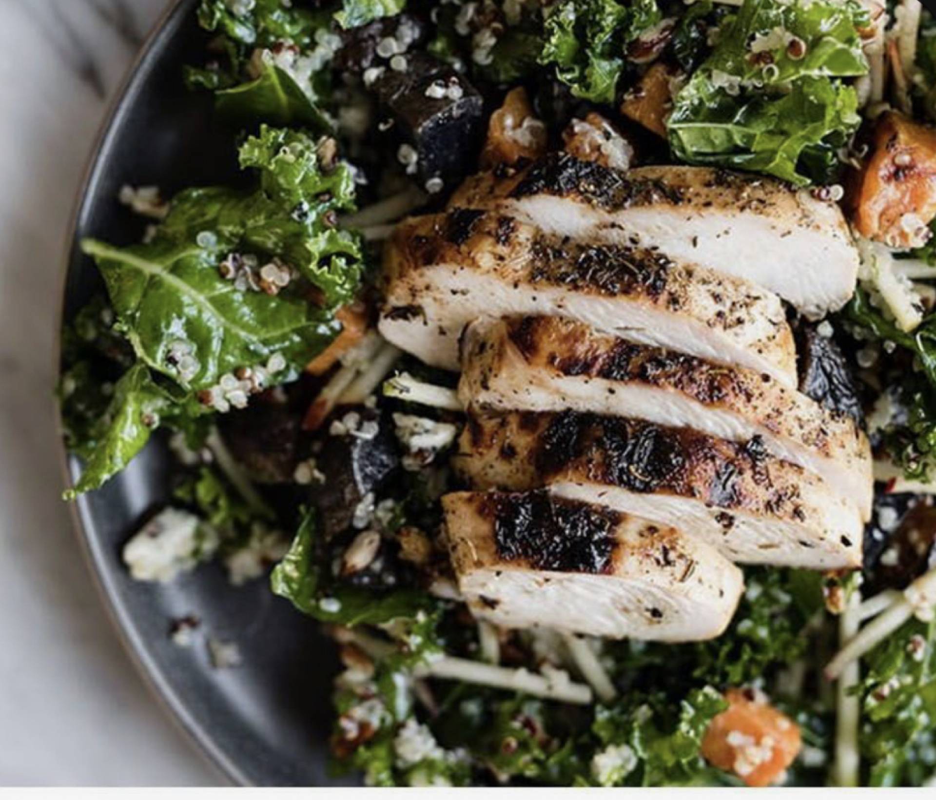 Anti-Inflammatory Italian Kale Chicken Salad