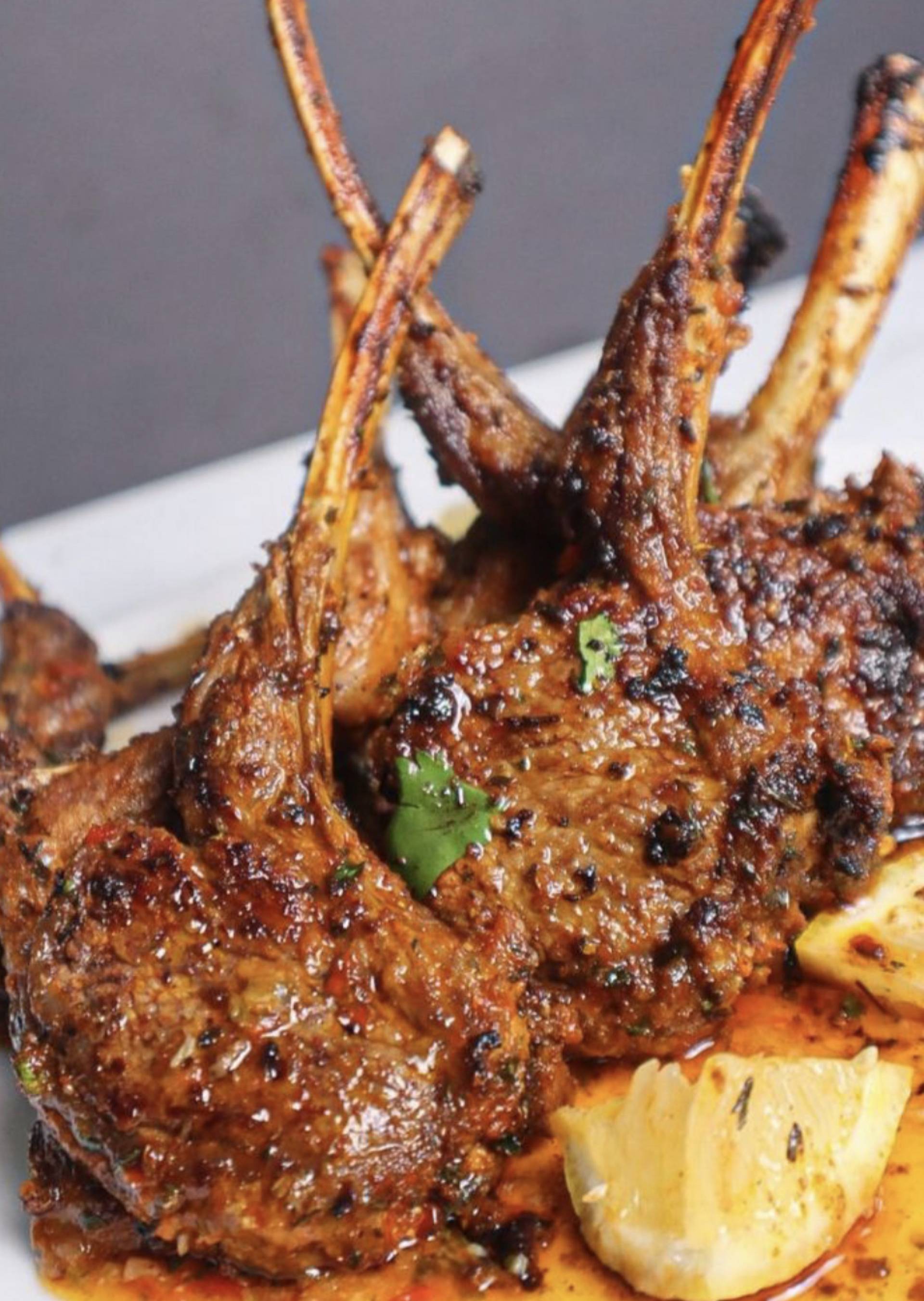 CHEFS SPECIAL: LUX Surf and Turf  (pssst… it’s lambbbb chops)