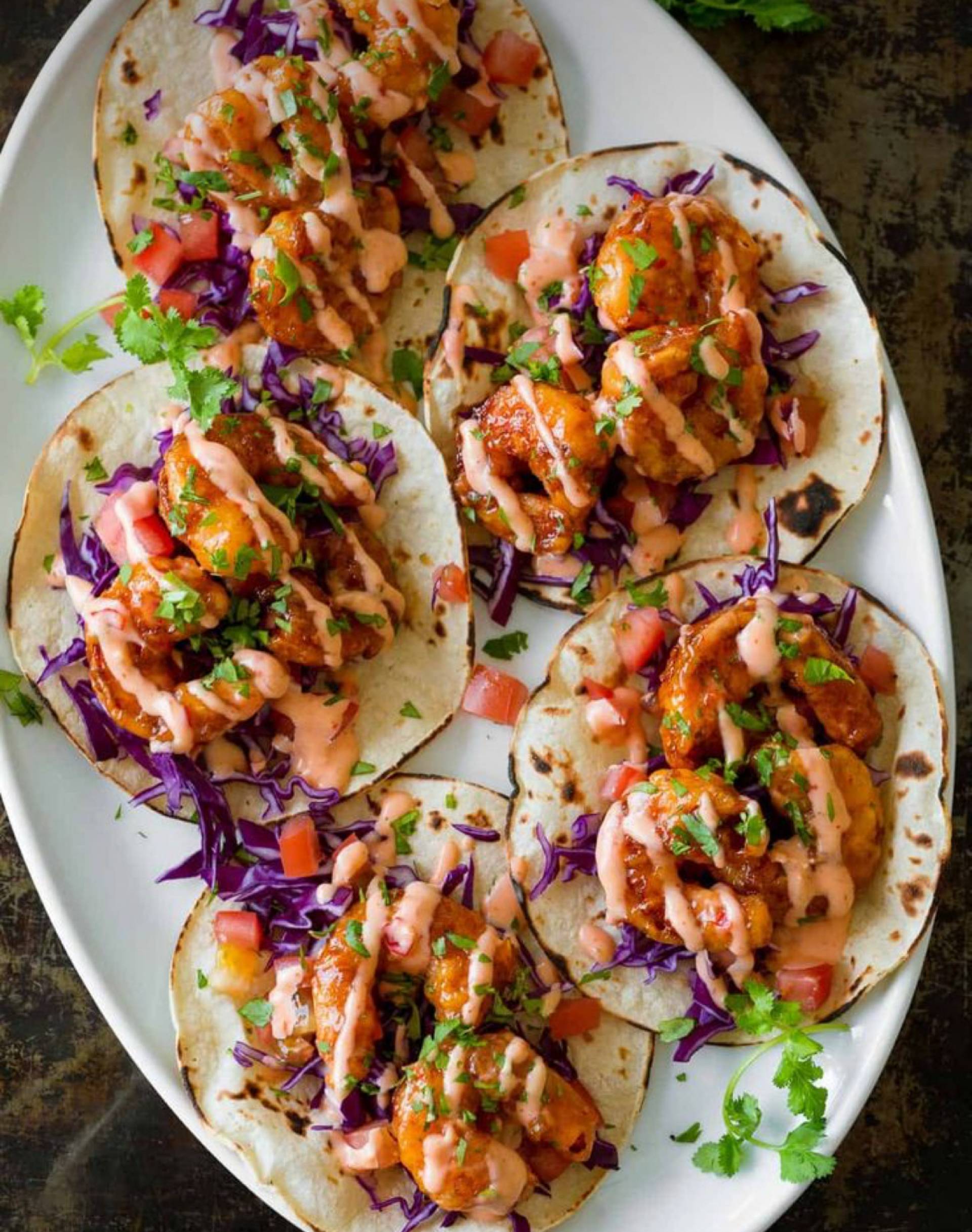 Bang Bang Shrimp Tacos