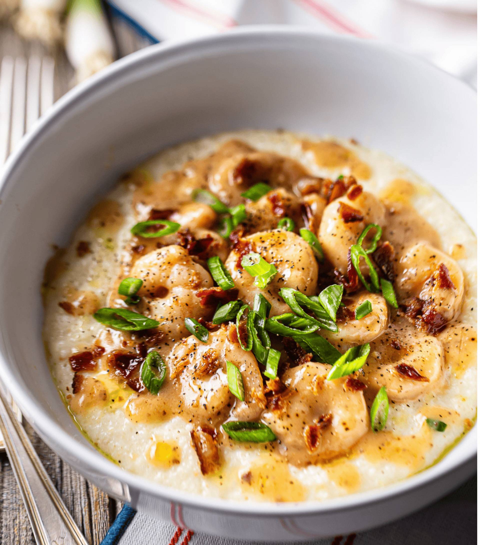 Creamy Creole Shrimp & Grits