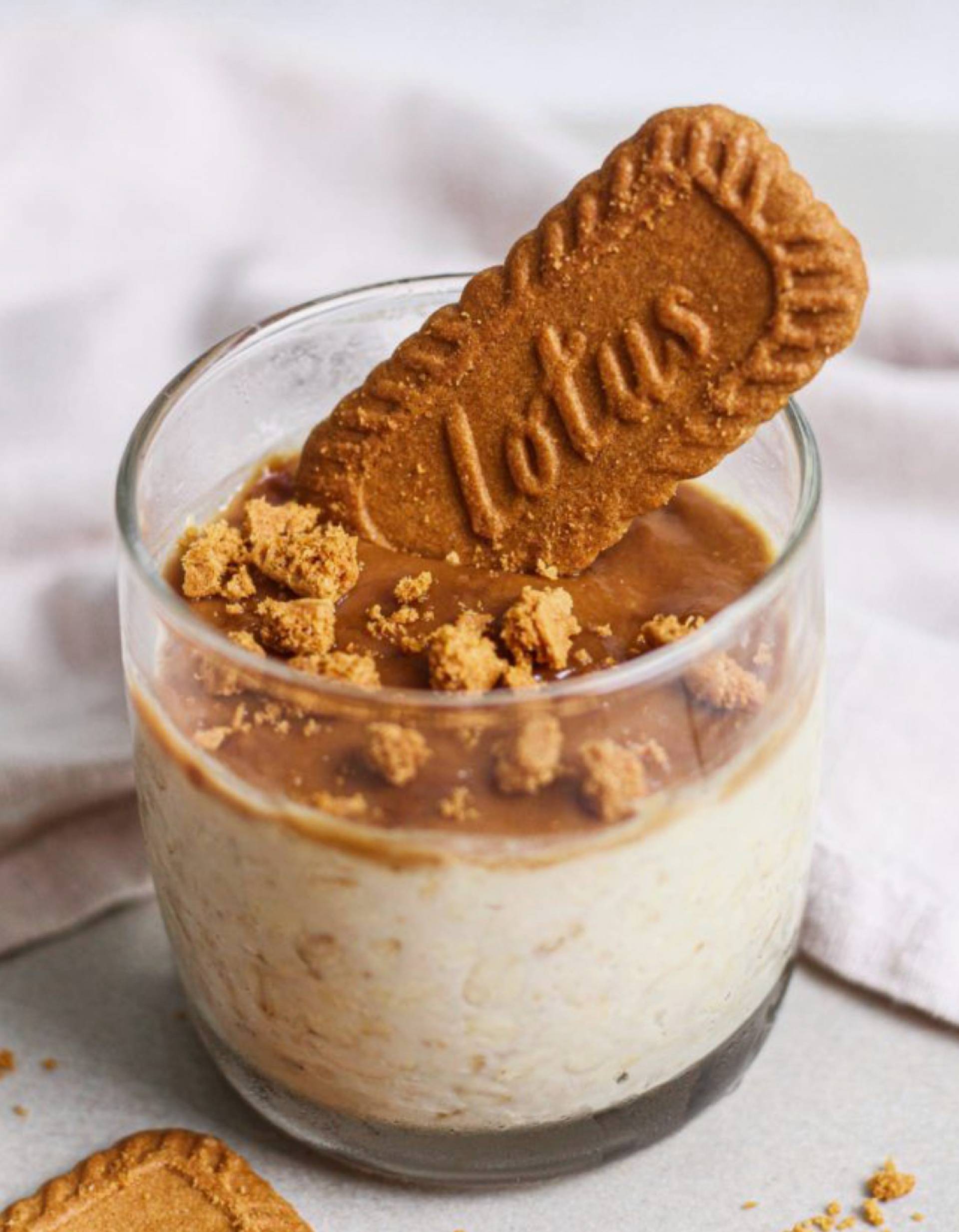 Biscoff Overnight Oats