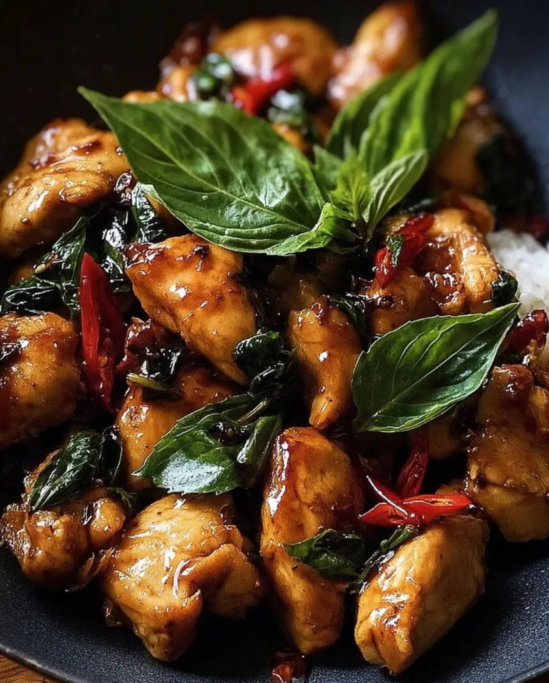 Latin Chicken Basil Bowl