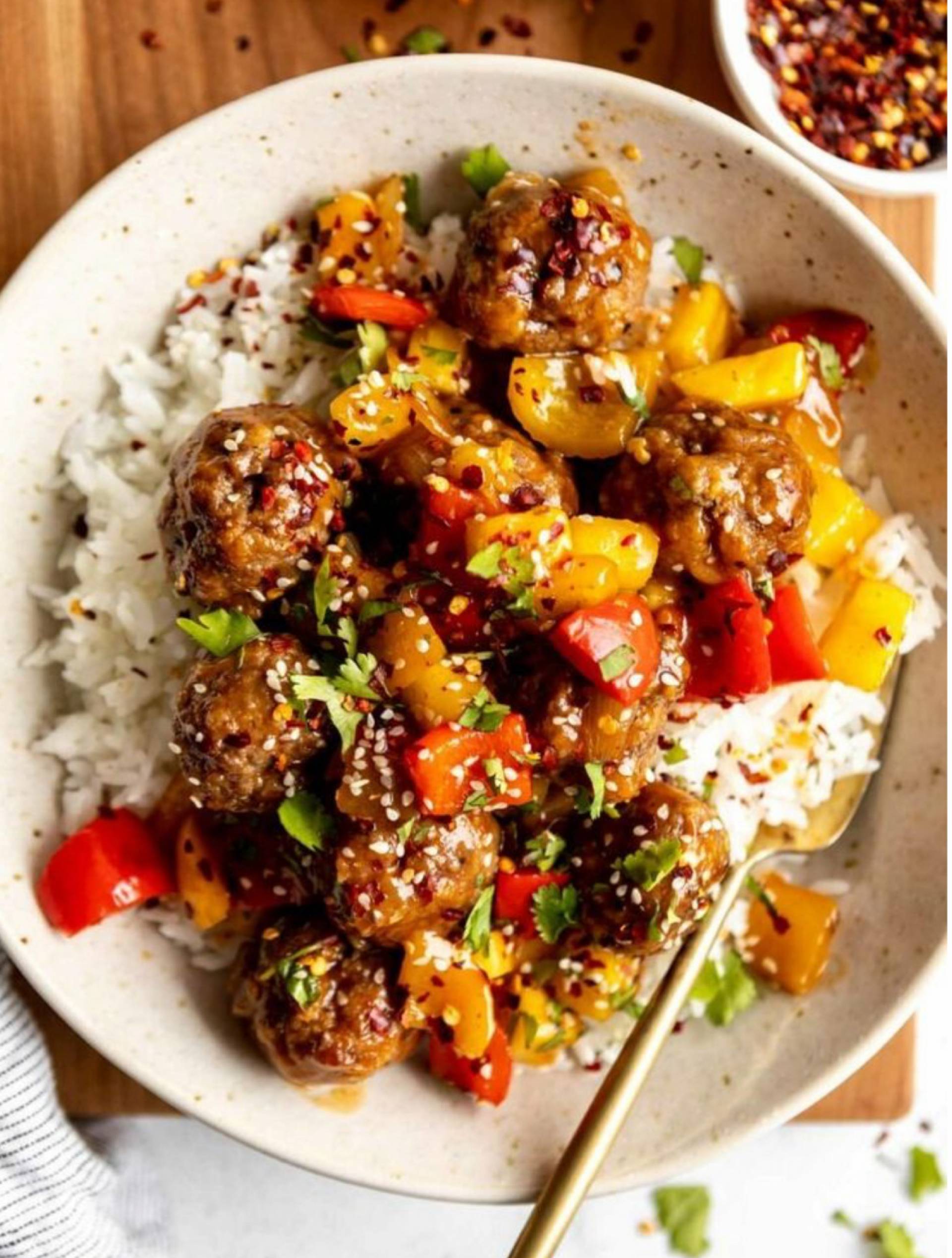 Sweet & Sour Meatballs